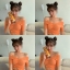 เสื้อครอปไหมพรม Mini crop top