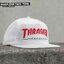Thrasher Magazine Logo Two Tone Hat White/Red