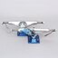 Independent 149 Stage 11 Forged Hollow Chris Joslin Silver Blue Standard Skateboard Trucks