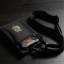 Black String Wallet Passport Wallet