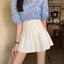 (Tennis skirt ) กระโปรงเทนนิส มีซับใน แบบใหม่