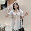 Rosia Blouse 🧀 เสื้อคอเหลี่ยม แขนจั๊มพ์