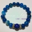 อาเกตสีฟ้า + ลาพิซ ลาซูรี่ 8 มิล