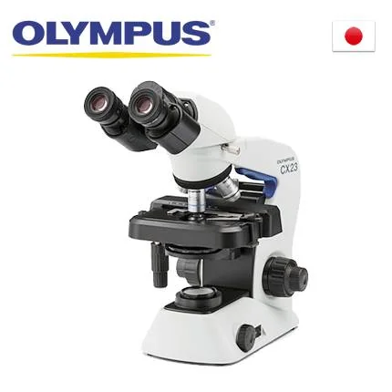 กล้องจุลทรรศน์ 3 ตา ยี่ห้อ OLYMPUS (โอลิมปัส) รุ่น CX23 ใหม่ ระบบไฟ LED รับประกัน 1 ปี