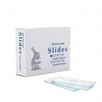 อุปกรณ์ชีววิทยา - เคมี กระจกสไลด์ Microscope แบบ 1 หลุม Single Concave