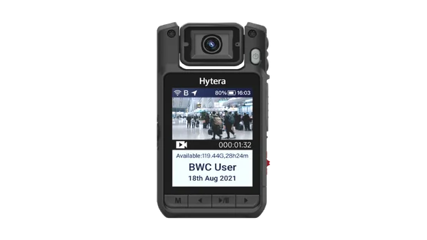 กล้องติดตัวเจ้าหน้าที่ กล้องติดลำตัว Hytera รุ่น VM690 Pro (BWC) เลนส์หมุนได้แนวตั้งสูงสุด 216° กันสั่นแบบไมโคร (MGS) ใช้งานในที่แสงน้อยได้ดี มี GPS และ BDS BWC แบตเตอรี่ 3,500 mAh image 2 กล้องติดตัวเจ้าหน้าที่ กล้องติดลำตัว Hytera รุ่น VM690 Pro (BWC) เลนส์หมุนได้แนวตั้งสูงสุด 216° กันสั่นแบบไมโคร (MGS) ใช้งานในที่แสงน้อยได้ดี มี GPS และ BDS BWC แบตเตอรี่ 3,500 mAh image 2