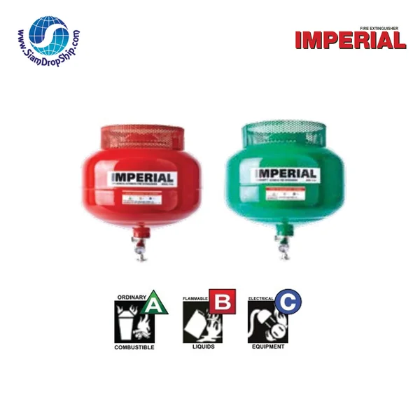 เครื่องดับเพลิงชนิดอัตโนมัติแบบติดตั้งเพดาน แบรนด์ IMPERIAL