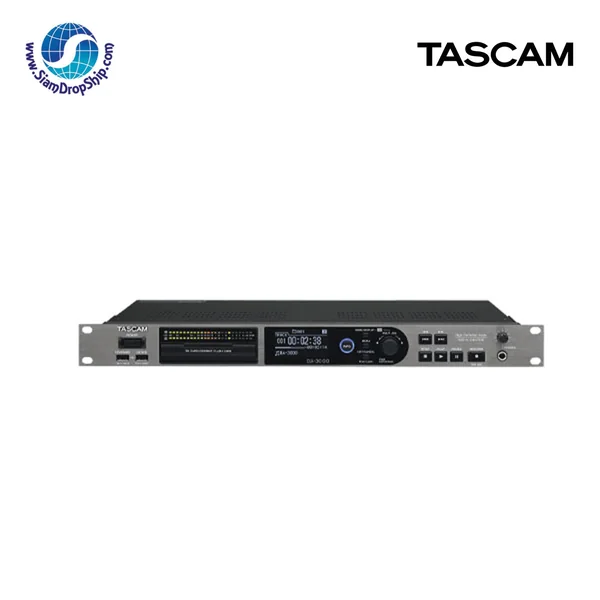 เครื่องเล่นและบันทึกเสียง TASCAM รุ่น DA-3000 USB/SD-CARD ขนาด 483 × 45 × 305 mm เครื่องเล่นและบันทึกเสียง TASCAM รุ่น DA-3000 USB/SD-CARD ขนาด 483 × 45 × 305 mm