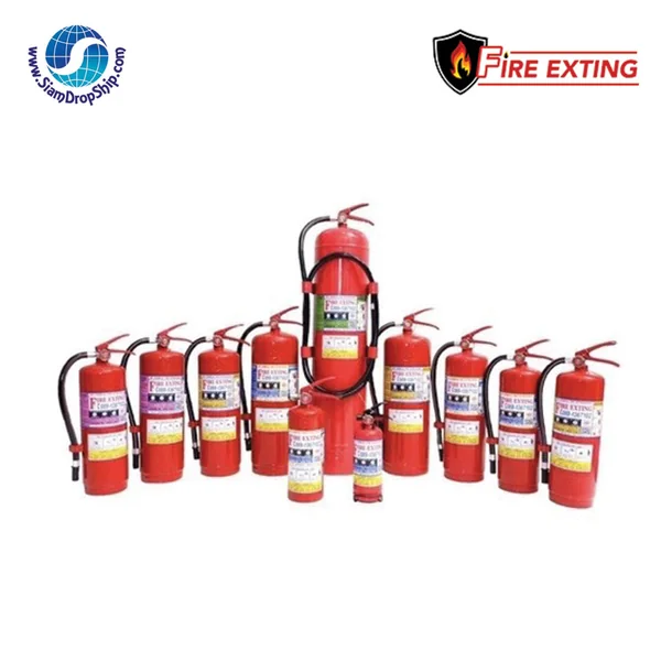 ถังดับเพลิงชนิดผงเคมีแห้ง แบรนด์ FIRE EXTING รับประกันน้ำยาดับเพลิง 5 ปีเต็ม