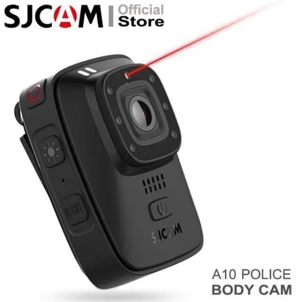 กล้องติดตัวตำรวจ SJCAM A10 ความละเอียดวีดิโอ 1296P / 30fps มุมกว้าง 140 องศา มีระบบ Night Vision ใช้ในที่แสงน้อยได้ และป้องกันน้ำมาตรฐาน IP65 (Portable Body Camera) รองรับ Micro SD card สูงสุด 64 GB รับประกันศูนย์ไทย 1 ปี image 2