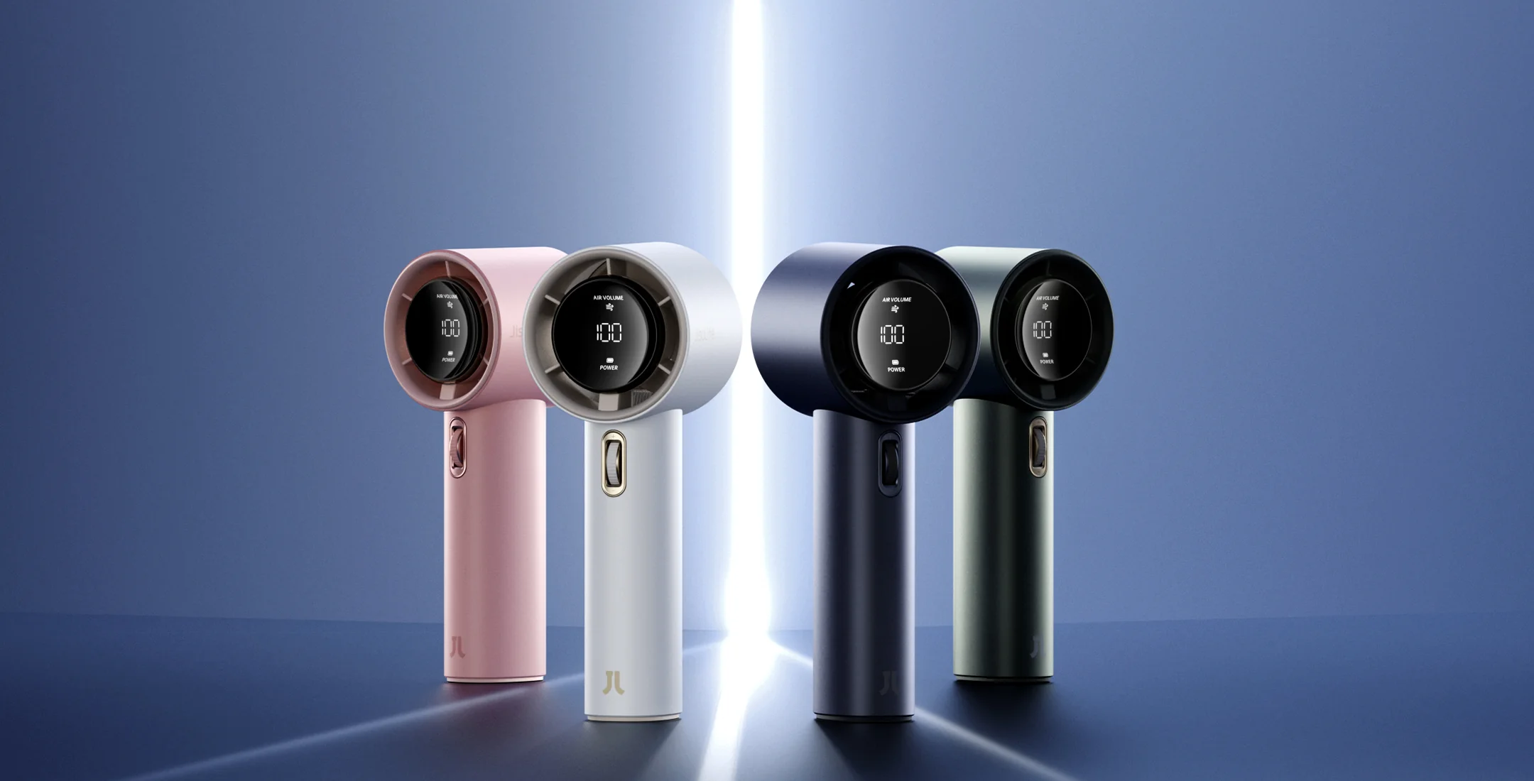 Jisulife FA53 Handheld Fan พัดลมพกพาปรับความแรงลมได้ถึง 100 ระดับ ประกันศูนย์ไทย
