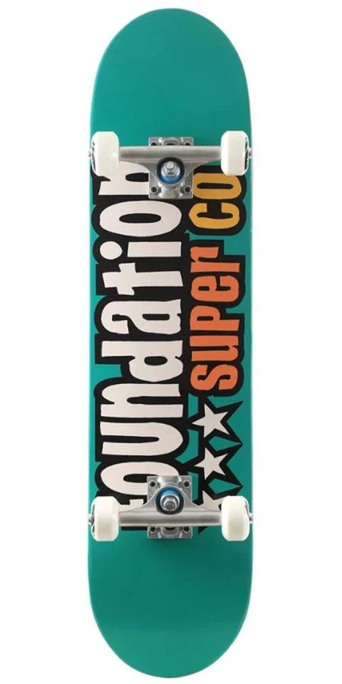 FOUNDATION 3 Star Teal Complete 7.88"