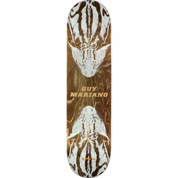 April Guy Mariano Cheetah Skateboard Deck 8"