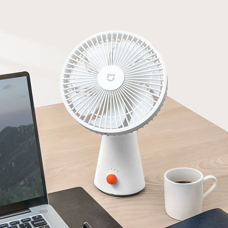 Xiaomi Rechargeable Mini Fan พัดลมพกพารุ่น Mini ใบพัด 7 ใบพัด รับประกัน 1 ปี