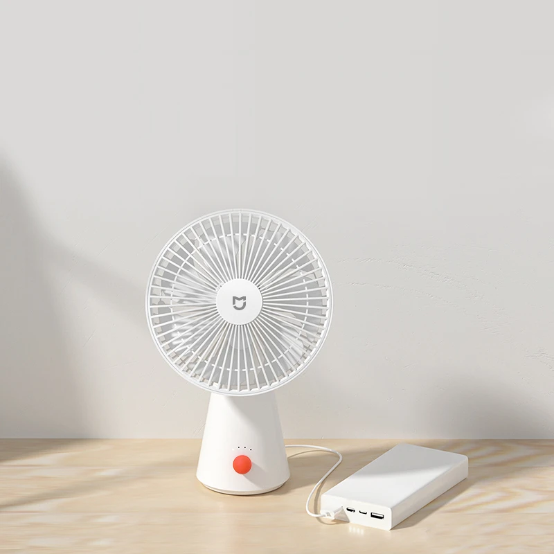 Xiaomi Rechargeable Mini Fan พัดลมพกพารุ่น Mini ใบพัด 7 ใบพัด รับประกัน 1 ปี