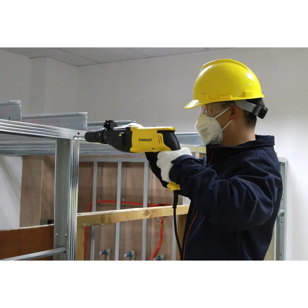 STANLEY สว่านโรตารี 3 ระบบ 26 มม. กำลังไฟ 800 วัตต์ สามารถเปลี่ยนหัวได้ รุ่น SHR264KA-B1