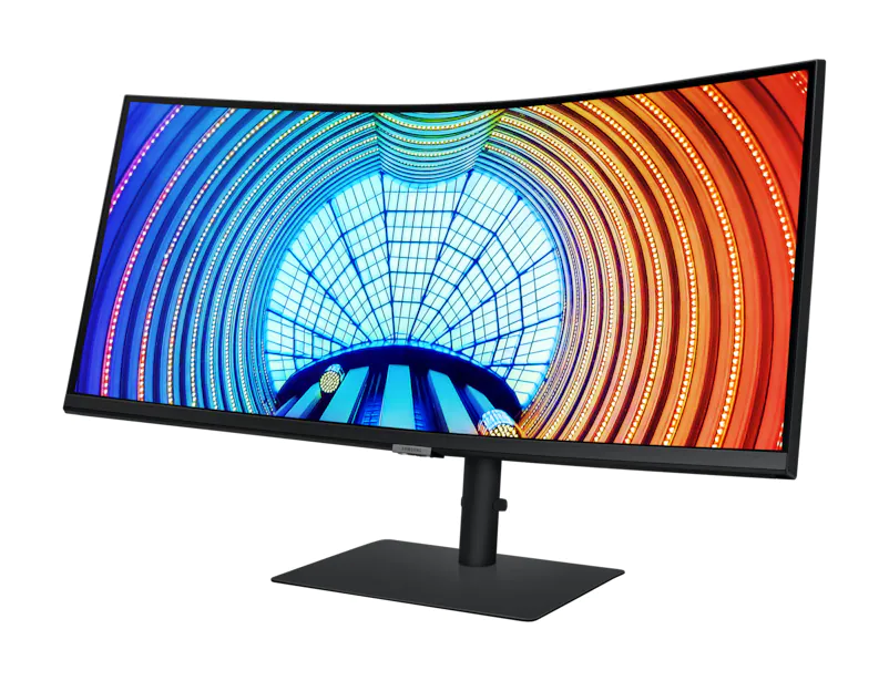 SAMSUNG LS34A650UXEXXT 34" Ultra WQHD Monitor พร้อม 1000R Curved Display รับประกันสินค้า 3 ปี