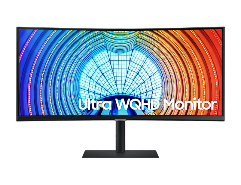 SAMSUNG LS34A650UXEXXT 34" Ultra WQHD Monitor พร้อม 1000R Curved Display รับประกันสินค้า 3 ปี