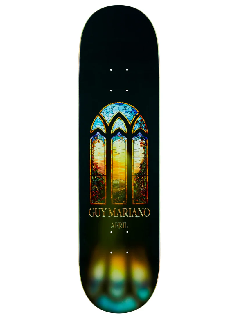 APRIL Guy Stainglass Deck 8.38"