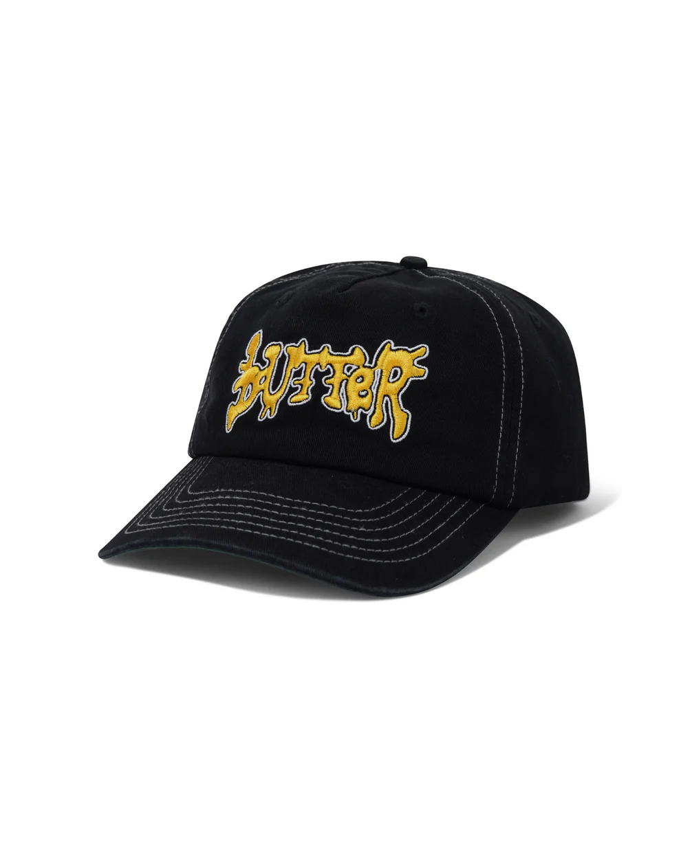 Butter Goods Blotch 5 Panel Cap Black