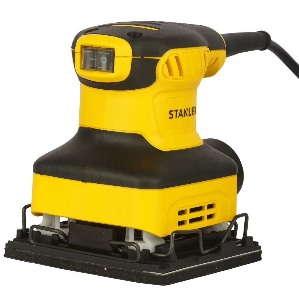 STANLEY เครื่องขัดกระดาษทรายแบบสั่น 1/4" กำลังไฟ 240วัตต์ ขนาดกระดาษทราย 140x115มม. รุ่น SS24