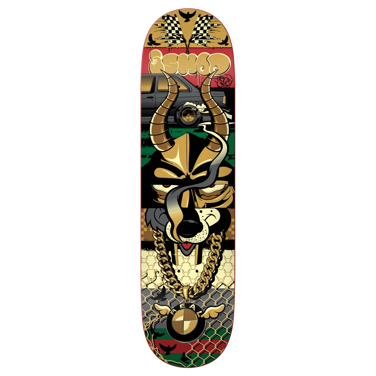 REAL DECK ISHOD x D FACE 8.25